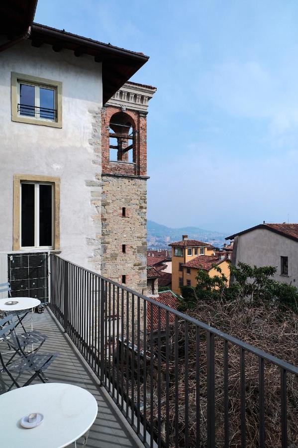 "Camera Con Vista" Bergamo Alta Exterior foto